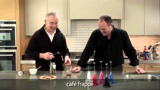 How to make a frappé coffee using an aerolatte milk frother [upl. by Nikita]