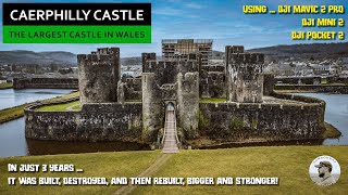 Caerphilly Castle  The Largest in Wales 2nd in Britain [upl. by Yrolg464]