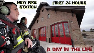 First 24 Hours in a New Fire Station  A Day in the Life [upl. by Marcellus]