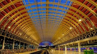 A Walk Around Londons Paddington Railway Station [upl. by Enelec]