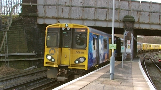 Half an Hour at 216  Birkenhead North Station 1022017  Class 507 508 terminus [upl. by Aivitnahs703]