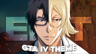 Aizen x Urahara  GTA IV Theme Edit [upl. by Seymour]